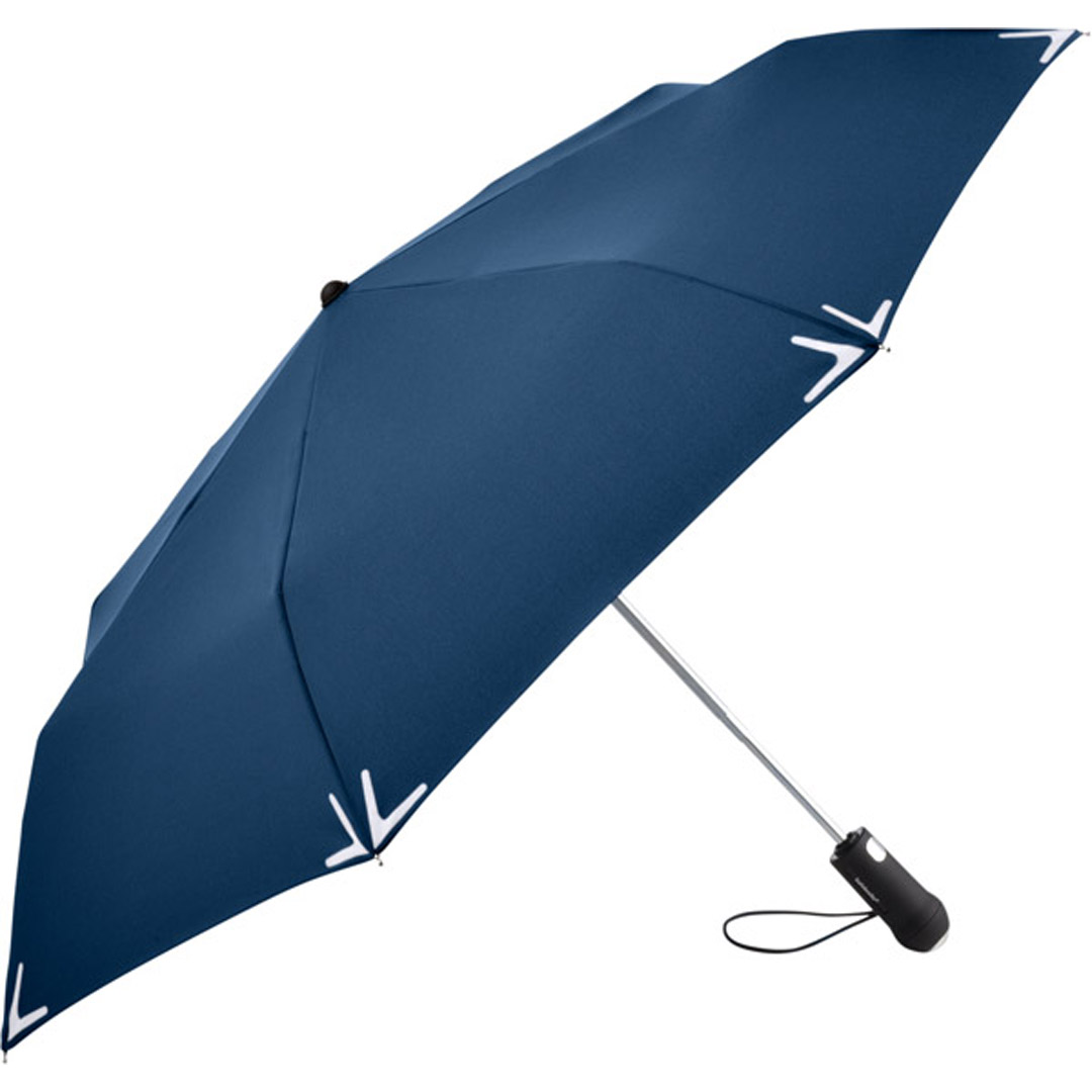 FARE AOC-Mini-Taschenschirm Safebrella® LED marine